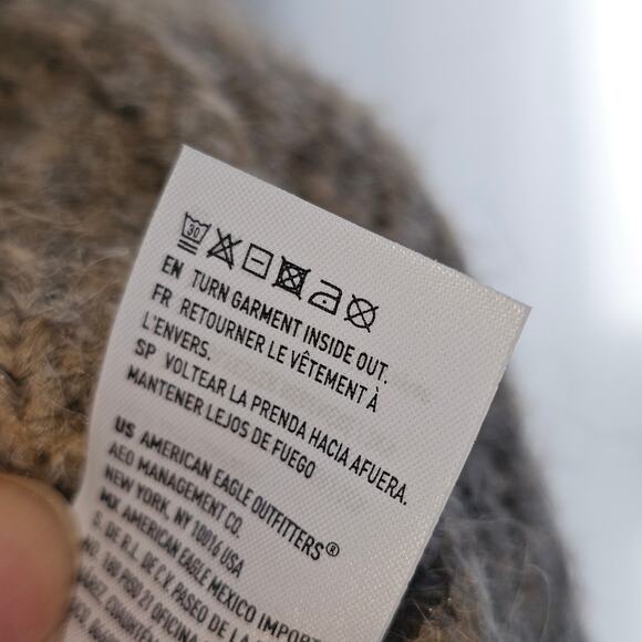 American Eagle Women's Cozy Bow Sweater Size Large - Picture 8 of 9